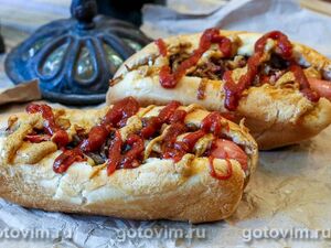 - - (New York style hot dogs)